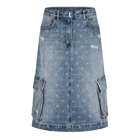 givenchy skirt denim